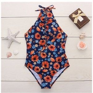 One piece bathing suit
